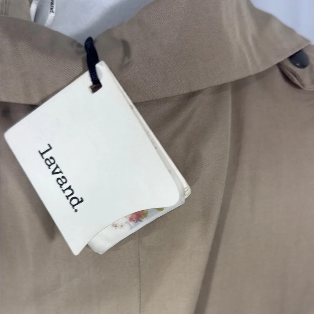 Levand Classic Tan Trench Coat – Women’s Size S – NWT
